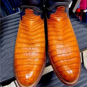 Exotic Caiman Belly Cowboy Boots